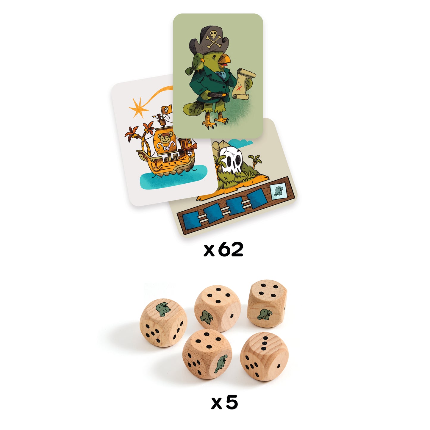 Jeu de dés Pirates'n' Dice 7-99ans