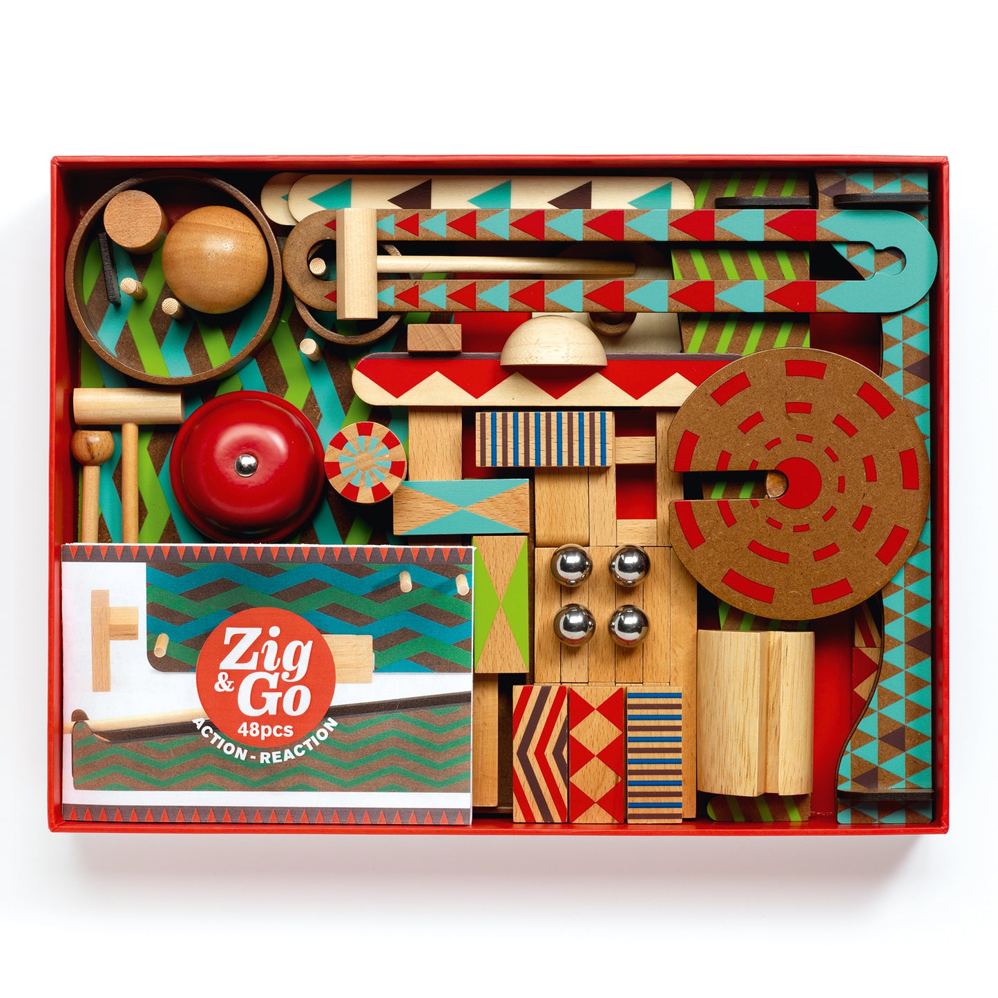 Jeu de construction Zig & Go -Big Boum Wall - 48 pcs - 8-99ans