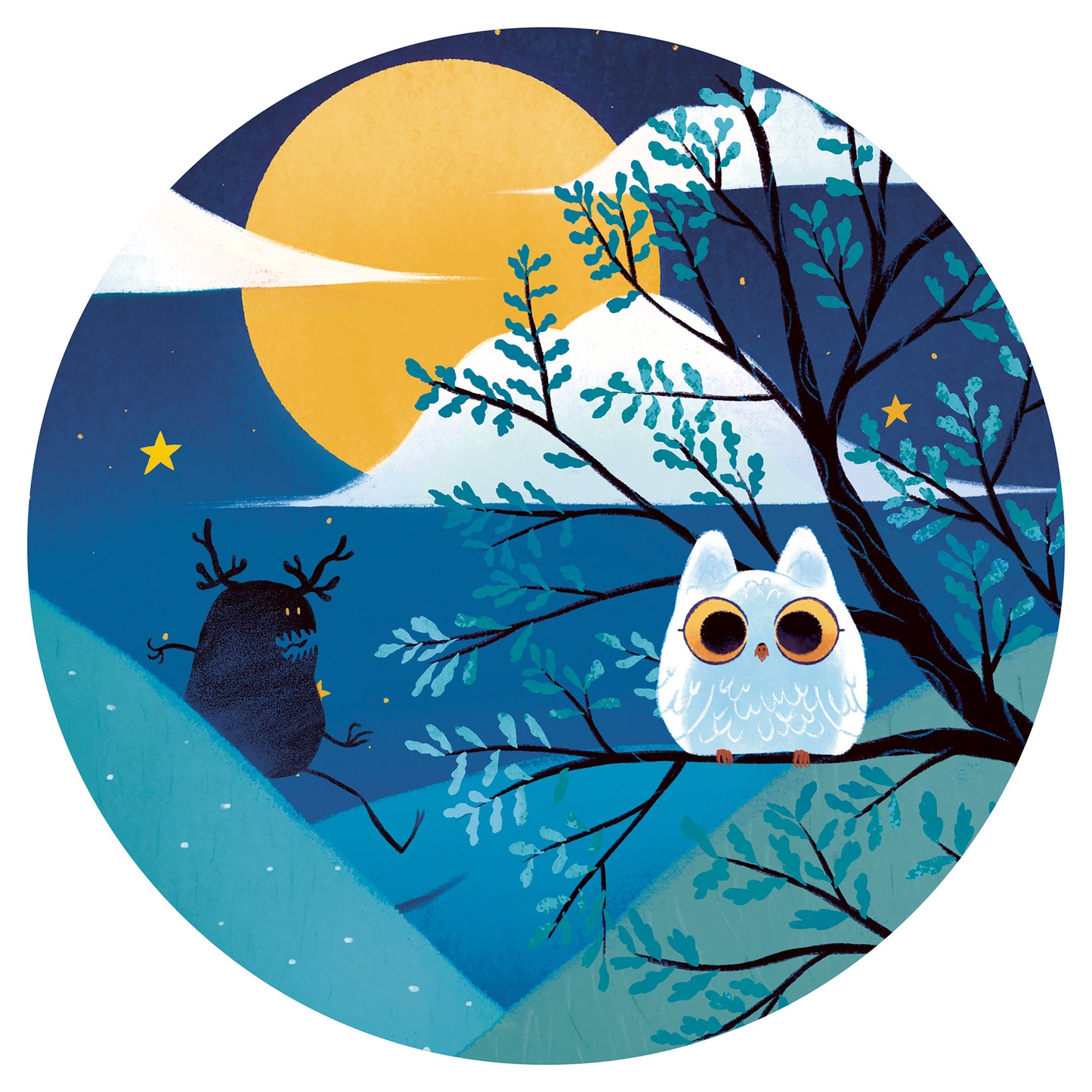 Puzzle Le chevalier de la pleine lune – 36pcs +3ans