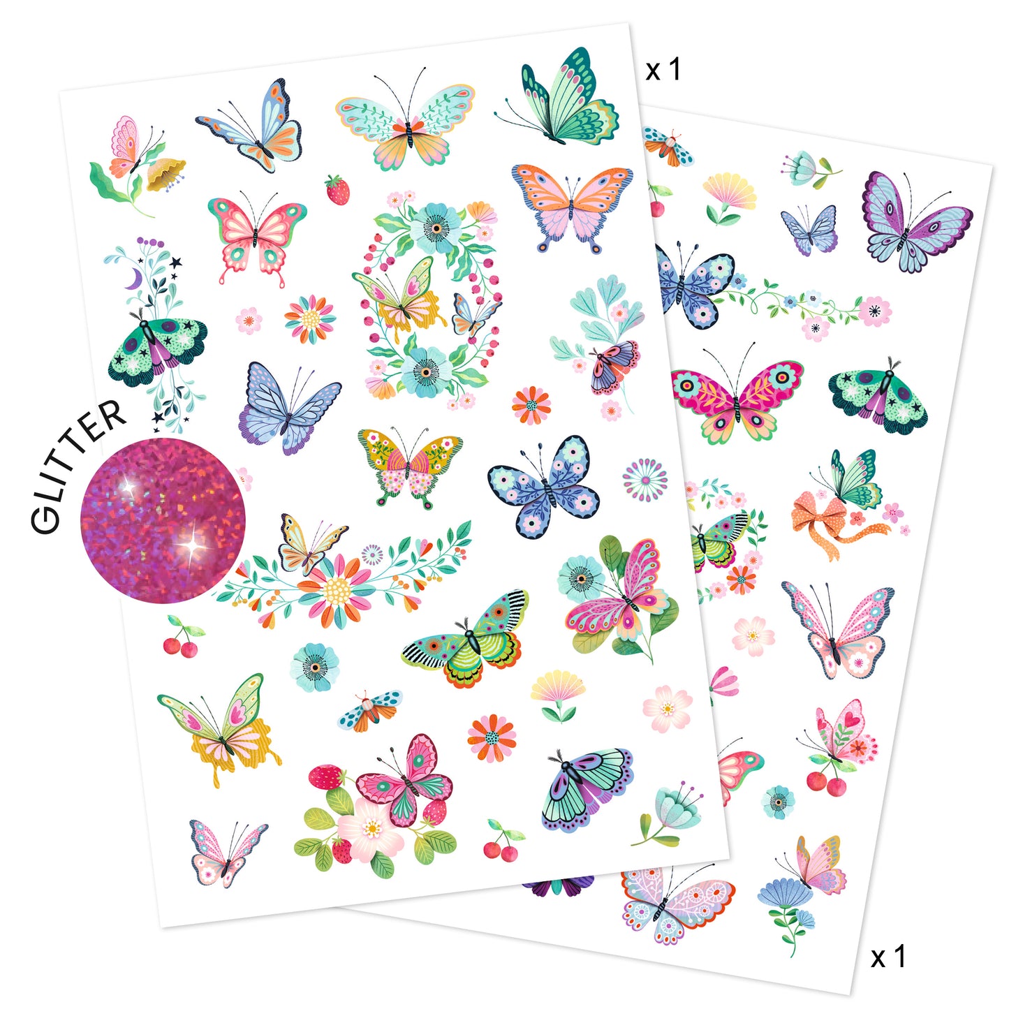Tatouages : papillons de rêve +3 ans