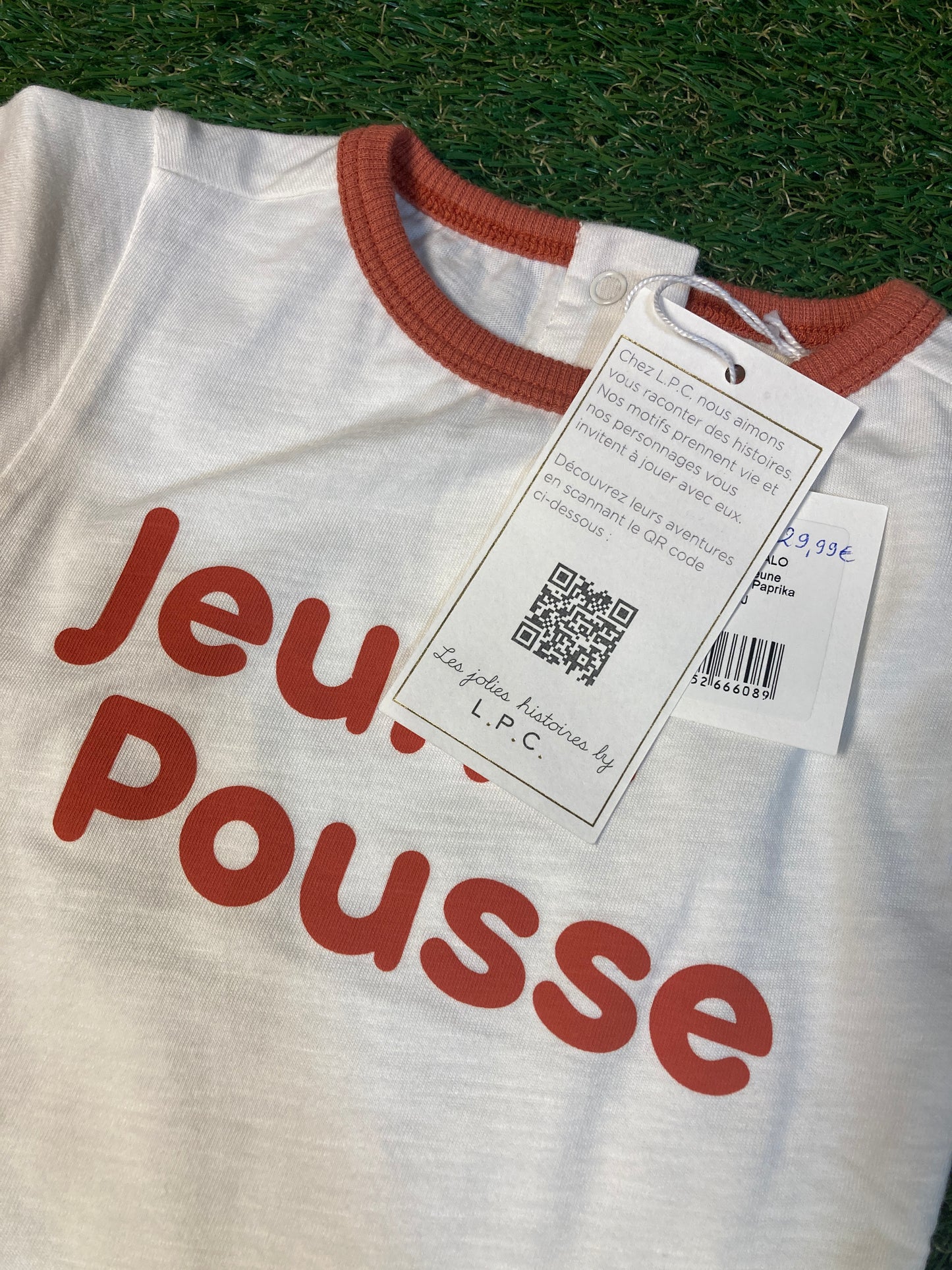 T-shirt Jeune Pousse Paprika