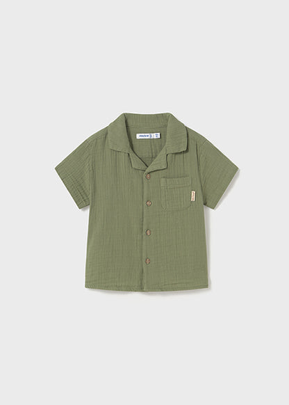 Chemise m/c Verte