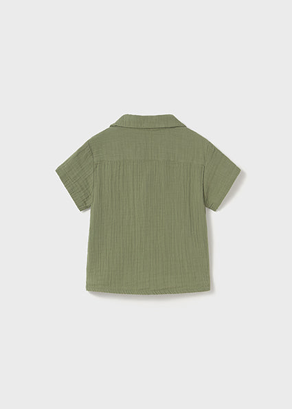 Chemise m/c Verte