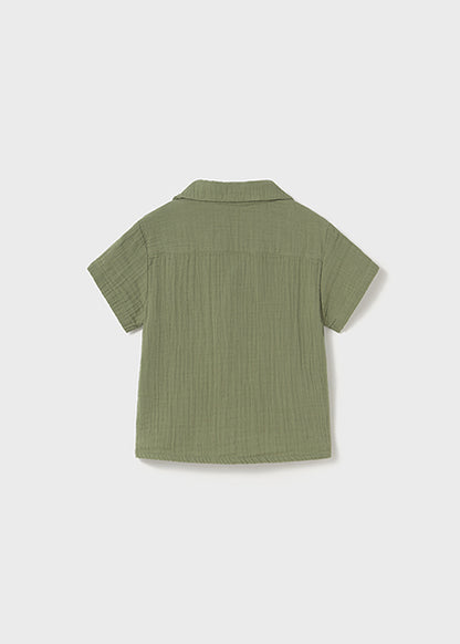 Chemise m/c Verte