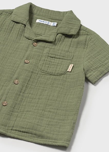 Chemise m/c Verte