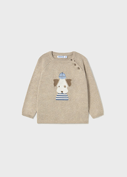 Pull mi-saison chien
