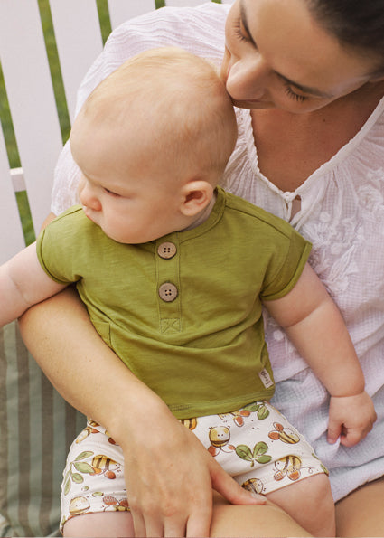 Ensemble 2 pièces Olive bis