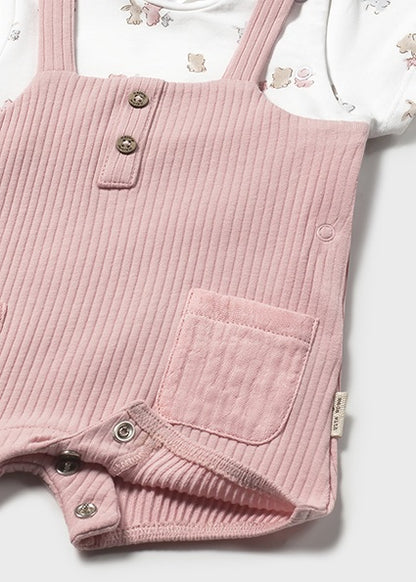 Barboteuse Rose baby 12M