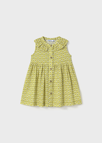 Robe imprimée Pistache