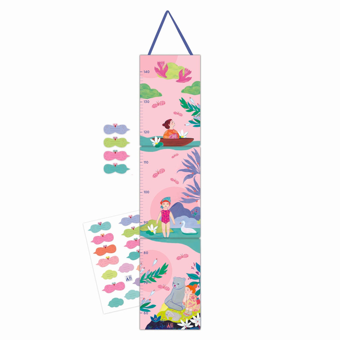 Toise motif lac