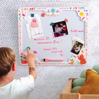 Tableau magnétique chat +4ans