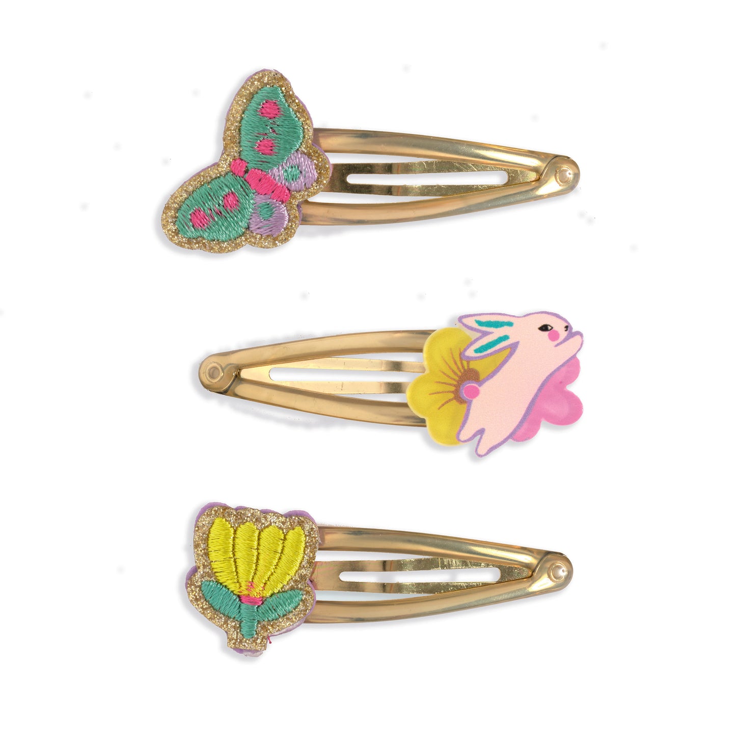 Barrettes Pensée x 3 +3ans
