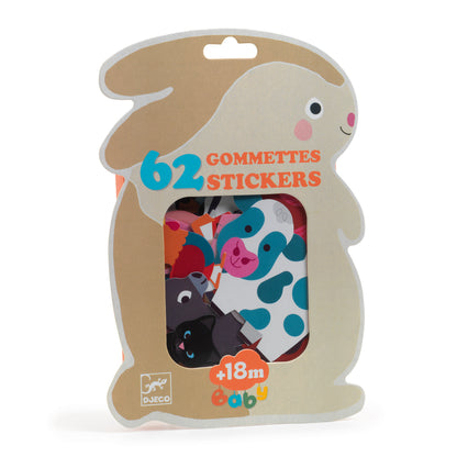 Gommettes Animaux de la ferme +18M