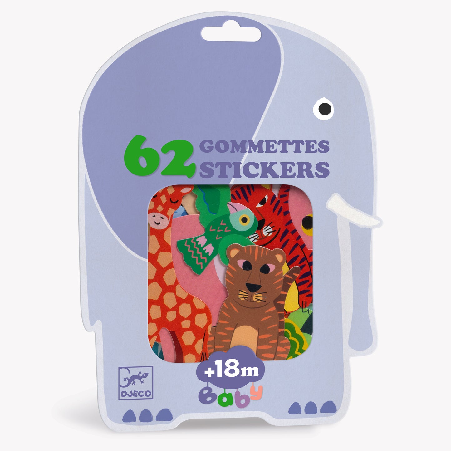 Gommettes Animaux de la savane +18M