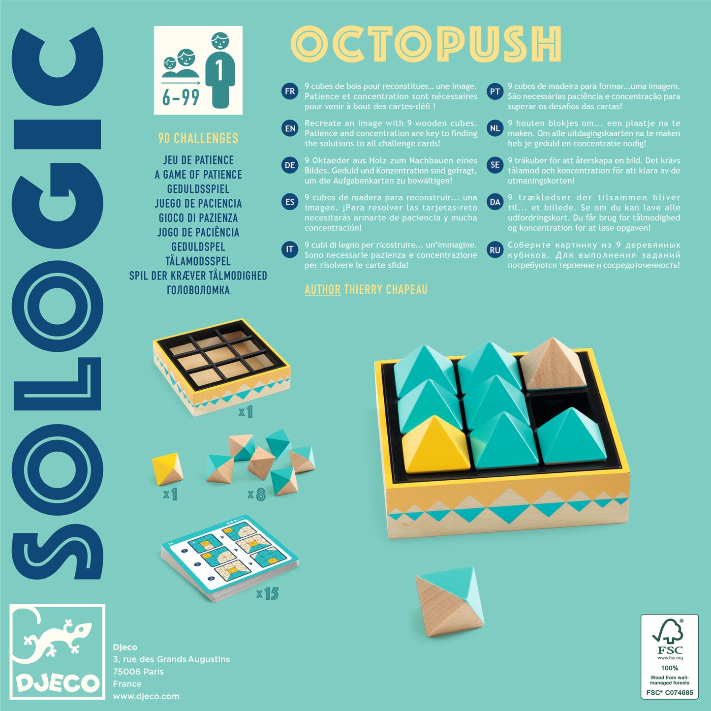Jeu de logique Octopush 6-99ans