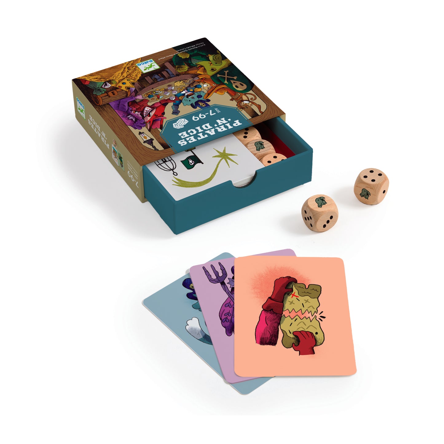 Jeu de dés Pirates'n' Dice 7-99ans