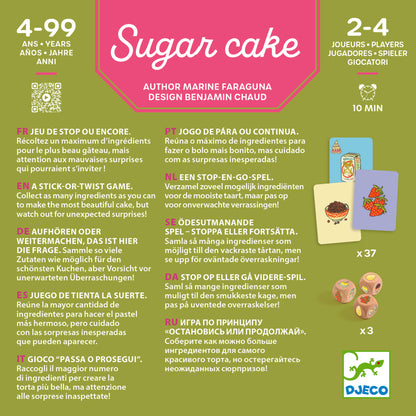 Jeu de société Sugar cake 4-99ans