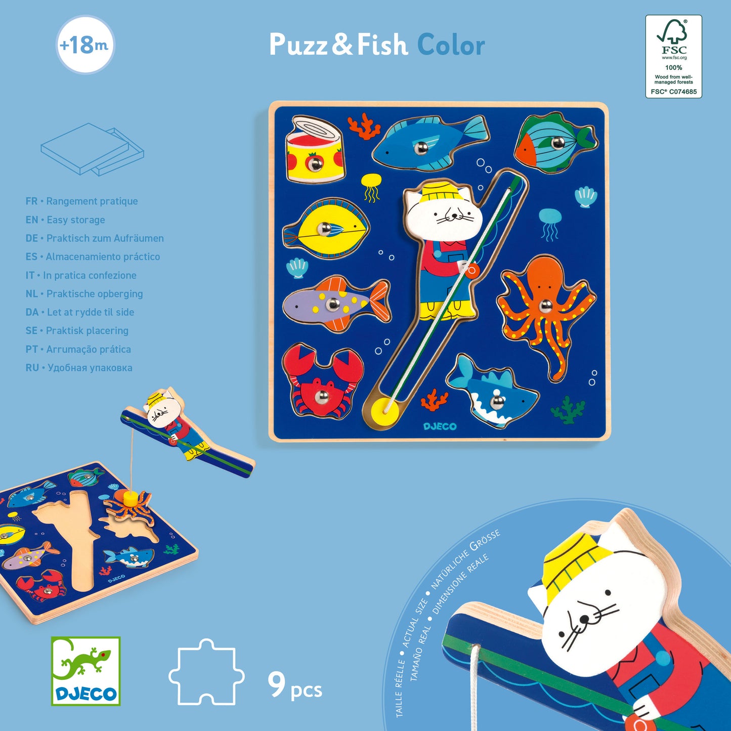 Puzz & Fish Color +18M