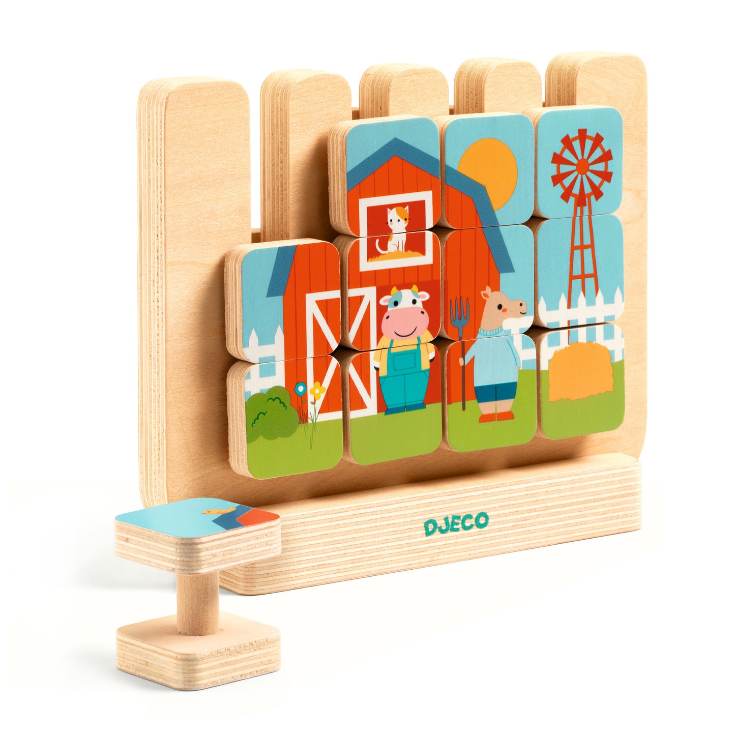 Puzzle bois Casamix +3ans