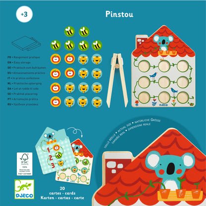 Jeu d’adresse Pinstou +3ans