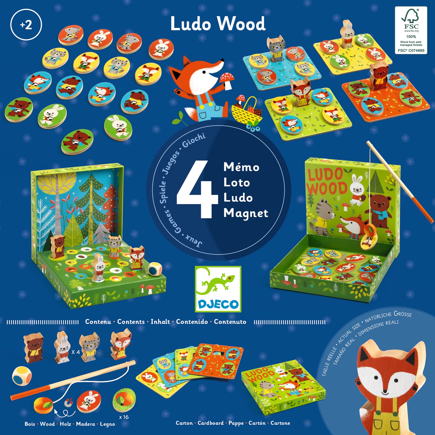 LudoWood - 4 games +2ans