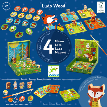 LudoWood - 4 games +2ans
