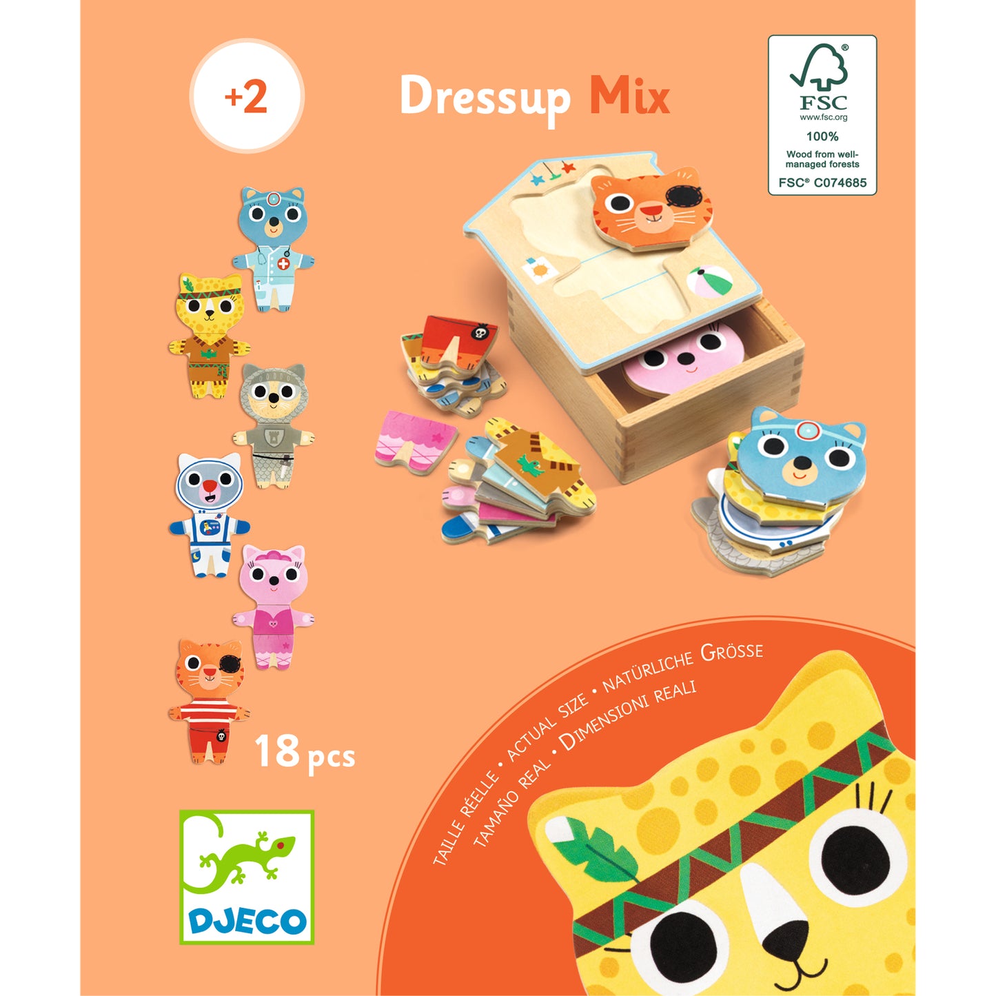 Dressup-mix +2ans