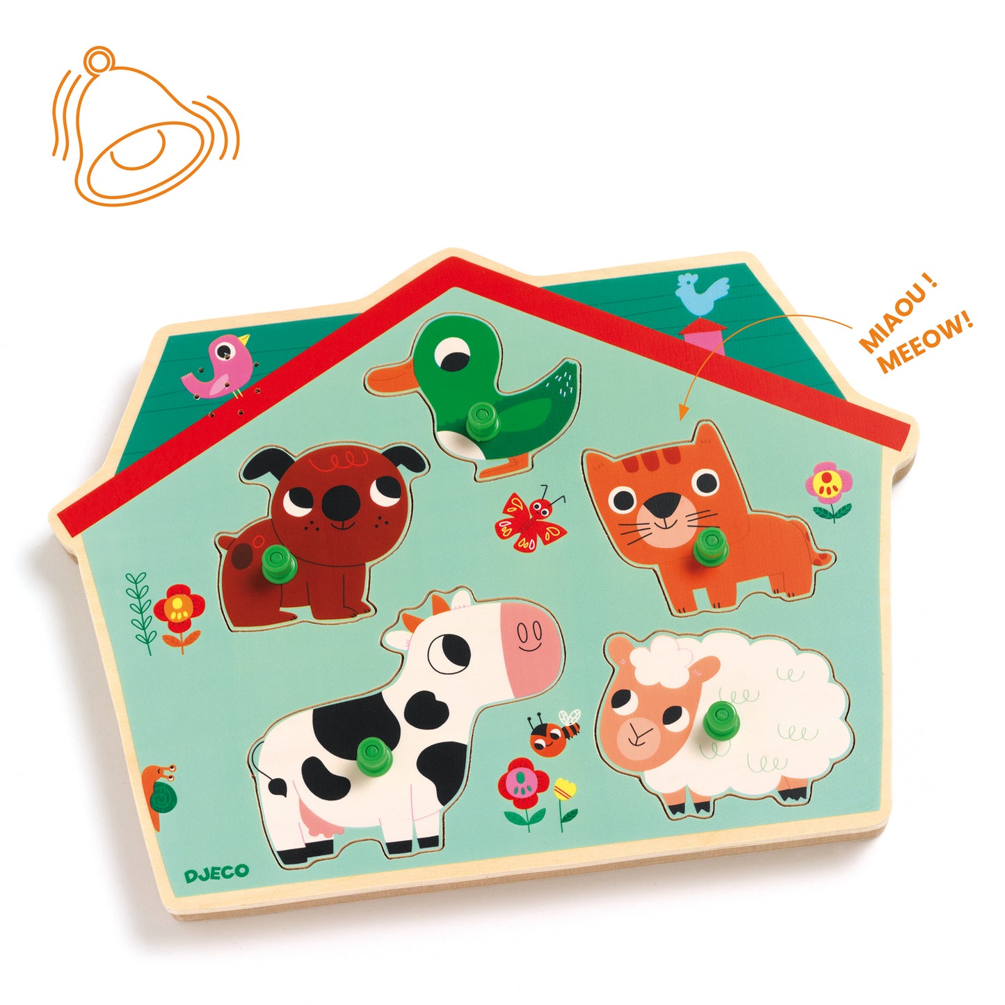 Puzzle musical Ouaf woof +12M