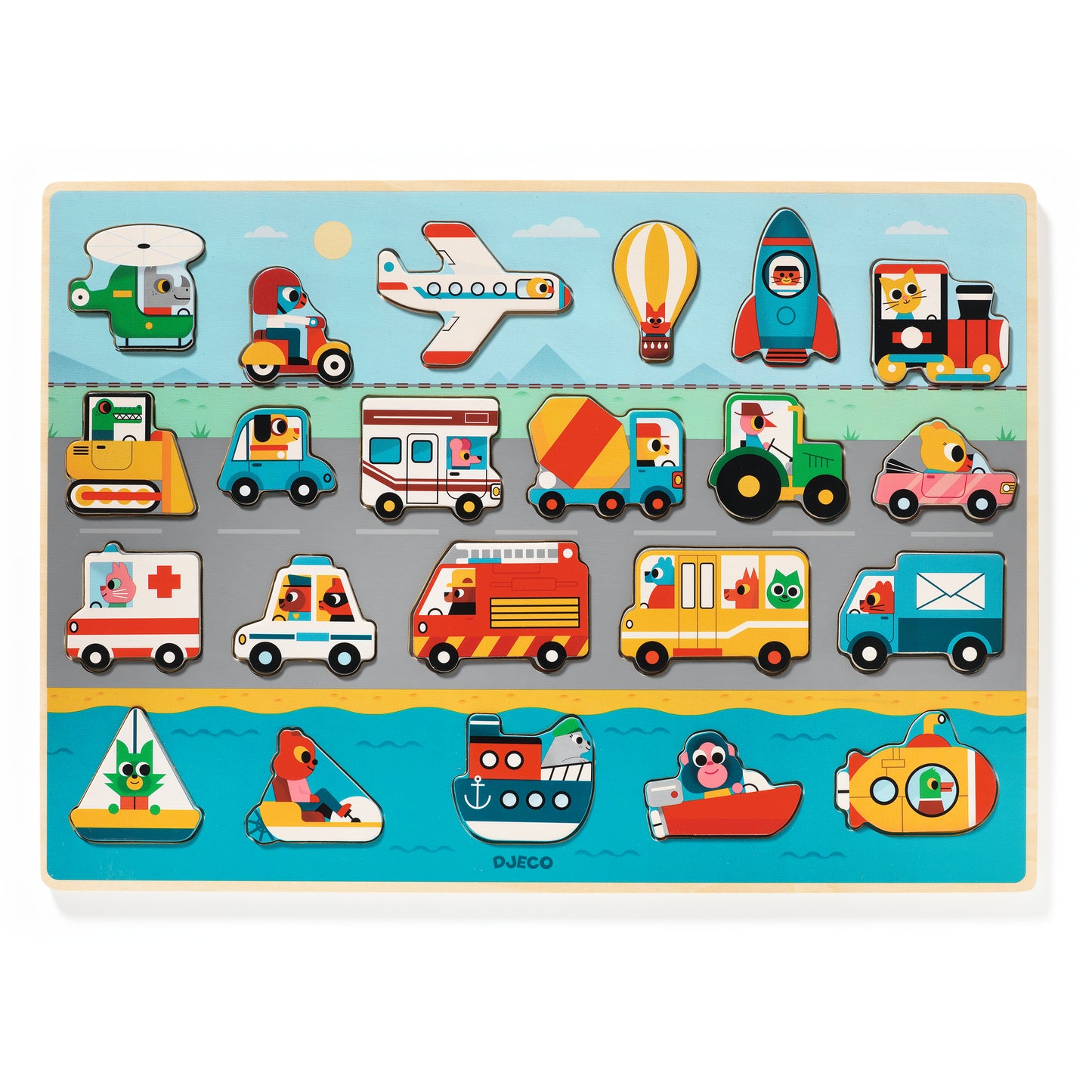 Puzzlo vroum +2ans