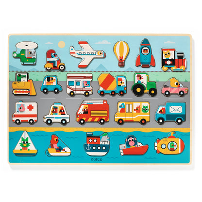 Puzzlo vroum +2ans