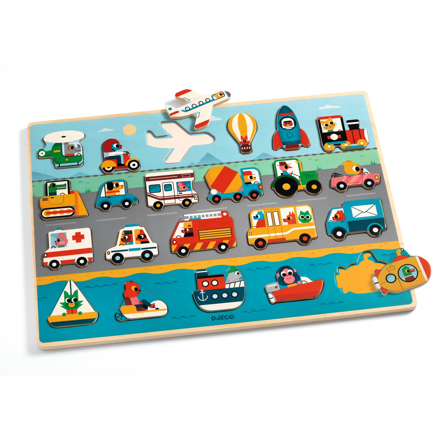Puzzlo vroum +2ans
