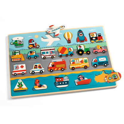 Puzzlo vroum +2ans
