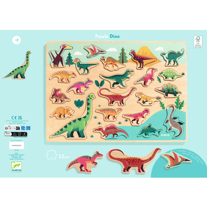 Puzzlo dino +2ans