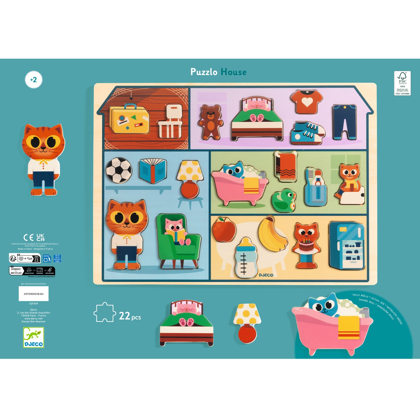 Puzzlo house +2ans