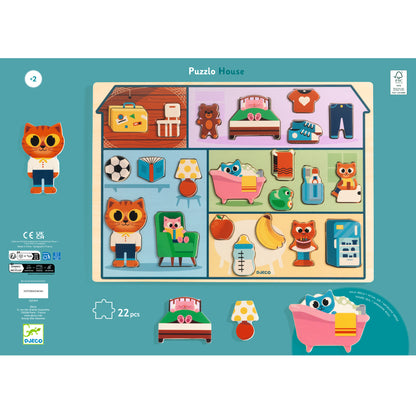 Puzzlo house +2ans