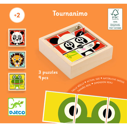 Puzzle Tournanimo +2ans