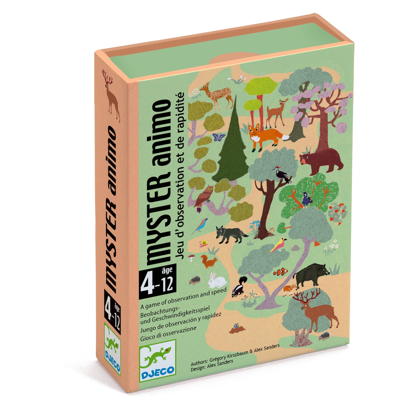 Jeu de cartes Myster animo 4-12ans