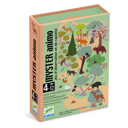 Jeu de cartes Myster animo 4-12ans