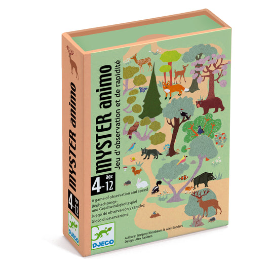 Jeu de cartes Myster animo 4-12ans