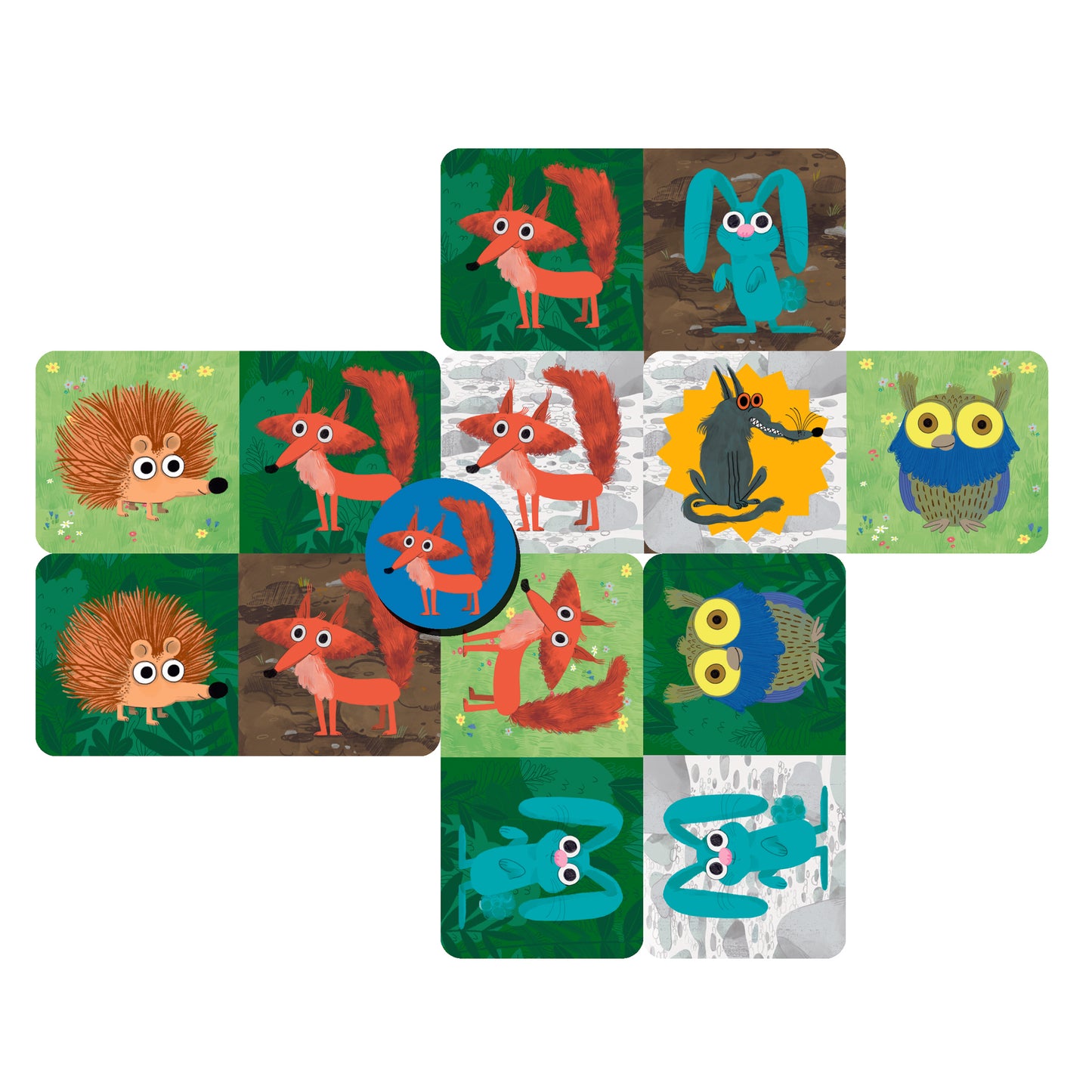 Jeu de cartes Wolfpanic 6-99ans