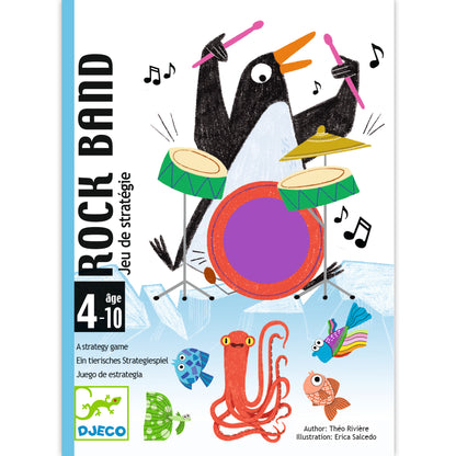 Jeu de cartes Rock band 4-10ans