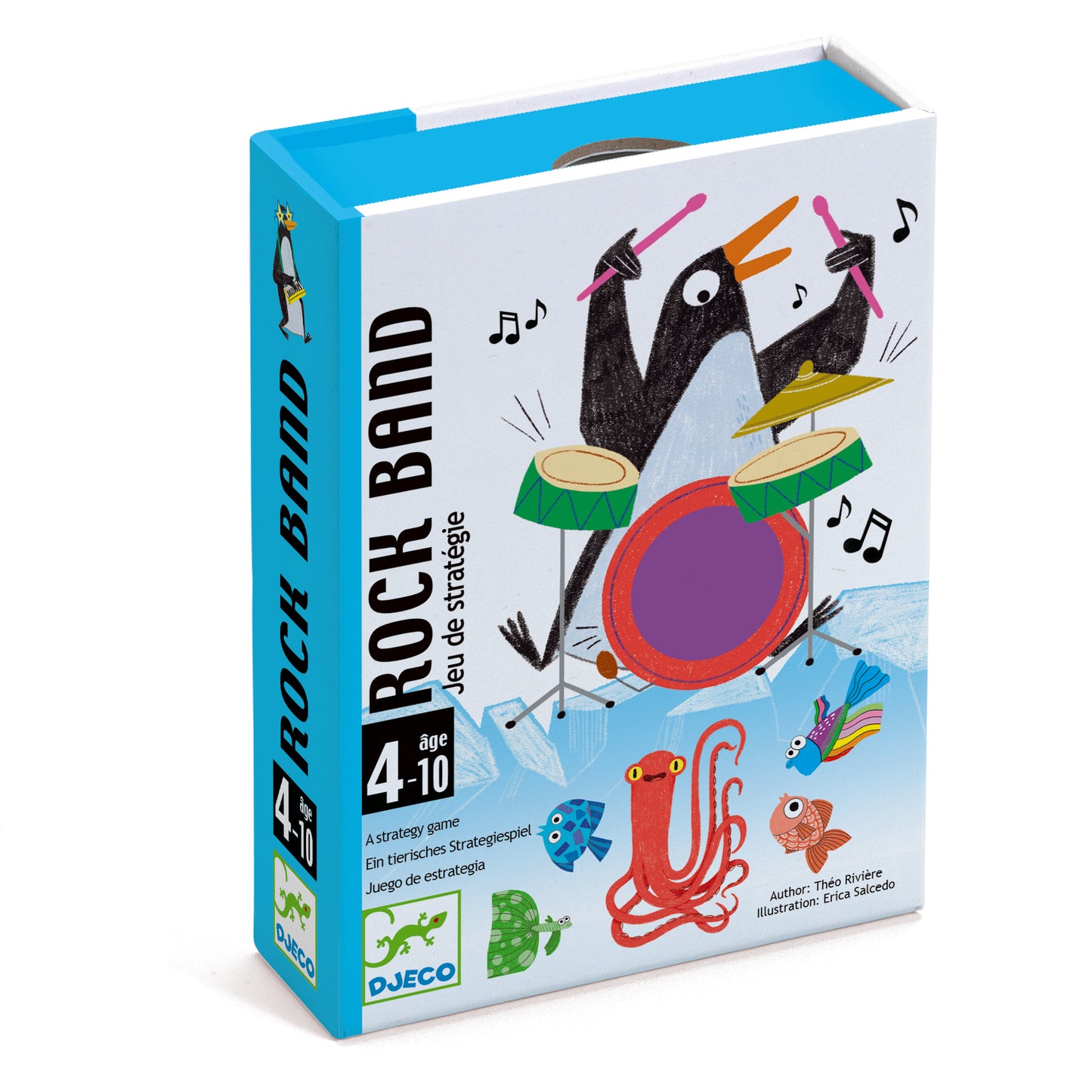 Jeu de cartes Rock band 4-10ans