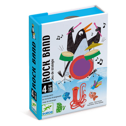 Jeu de cartes Rock band 4-10ans