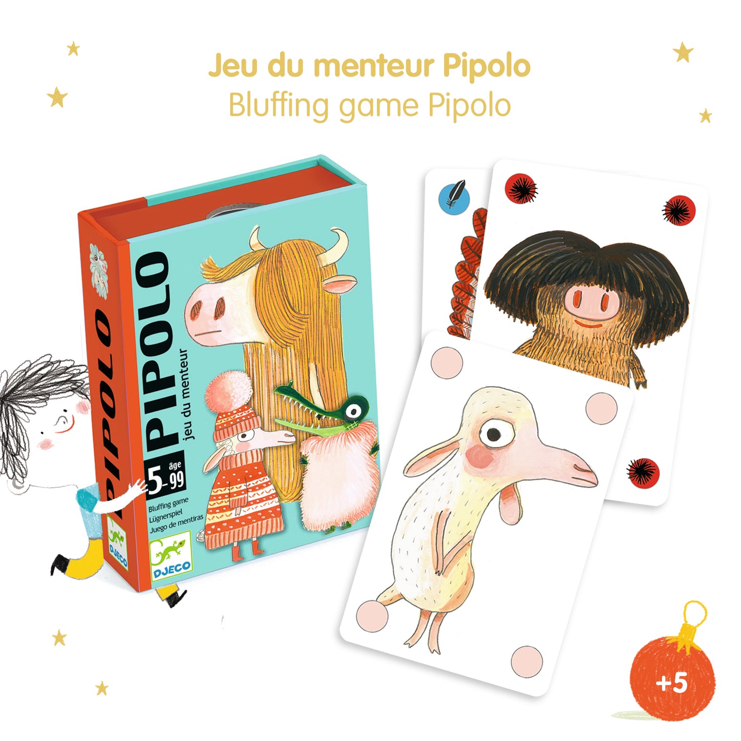 Jeu de cartes Pipolo 5-99ans