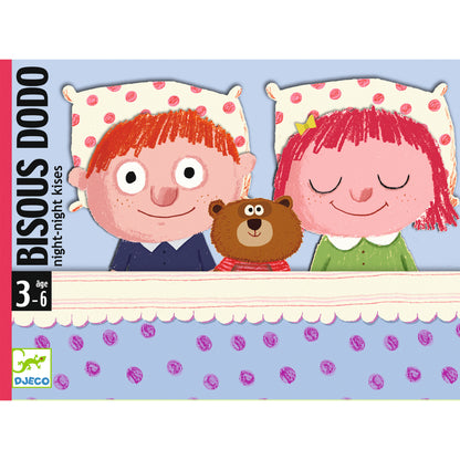Jeu de cartes Bisous Dodo 3-99ans