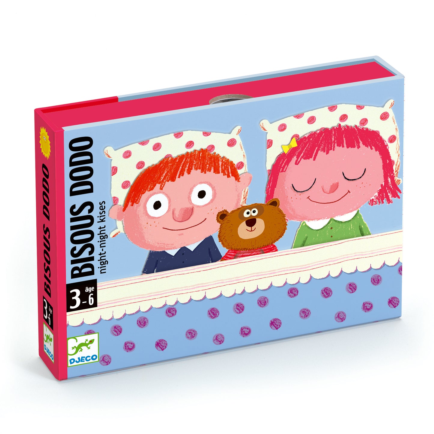 Jeu de cartes Bisous Dodo 3-99ans