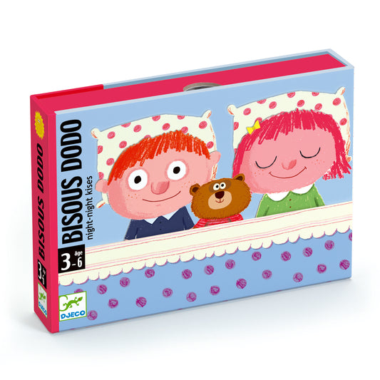 Jeu de cartes Bisous Dodo 3-99ans