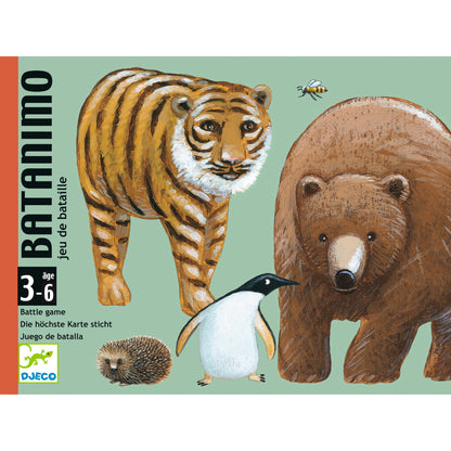Jeu de cartes Batanimo 3-6ans