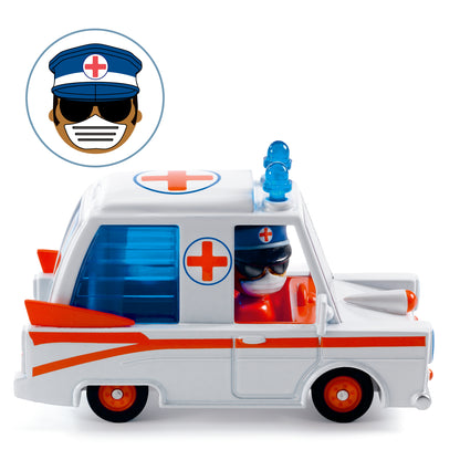 Voiture Hurry ambulance +3ans