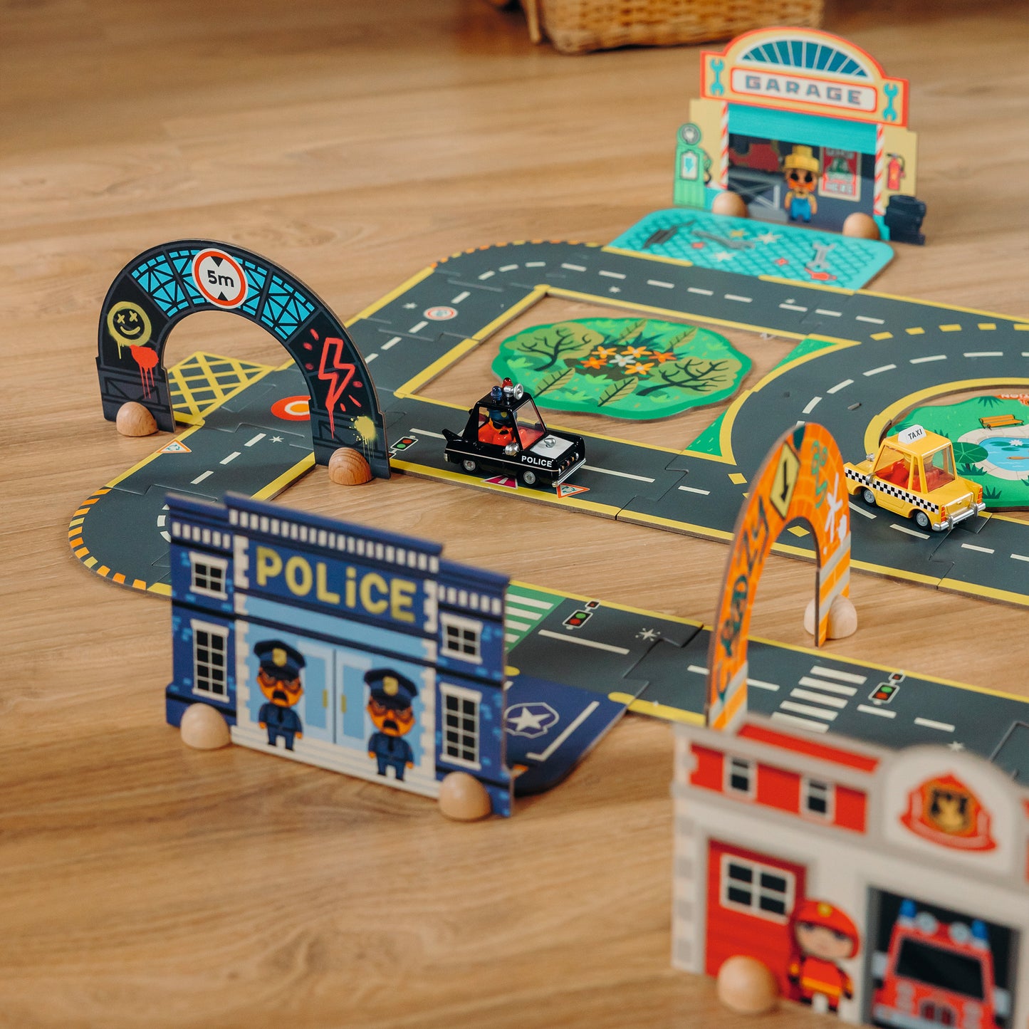 Puzzle'up géant Ville 3-9ans